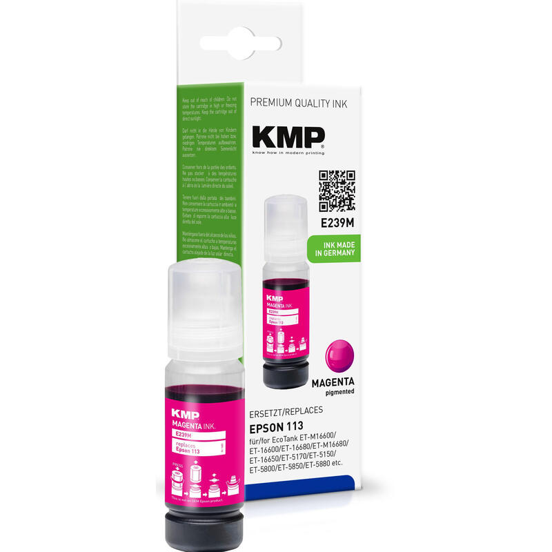 Tinta Kmp Epson T06b3 Magenta 6000 Copias E239m Remanufactured