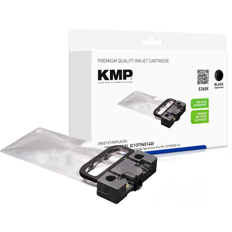 Tinta Kmp Epson T9651 Negro 10000 Copias. E260x Remanufactured