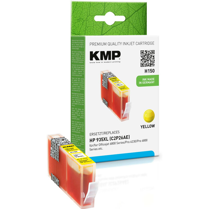 Tinta Kmp Hp C2p26ae Nr.935xl Amarillo 900 S. H150