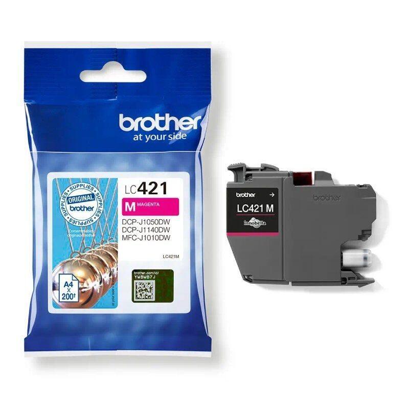 Tinta Original Brother Lc-421m Lc421m Magenta