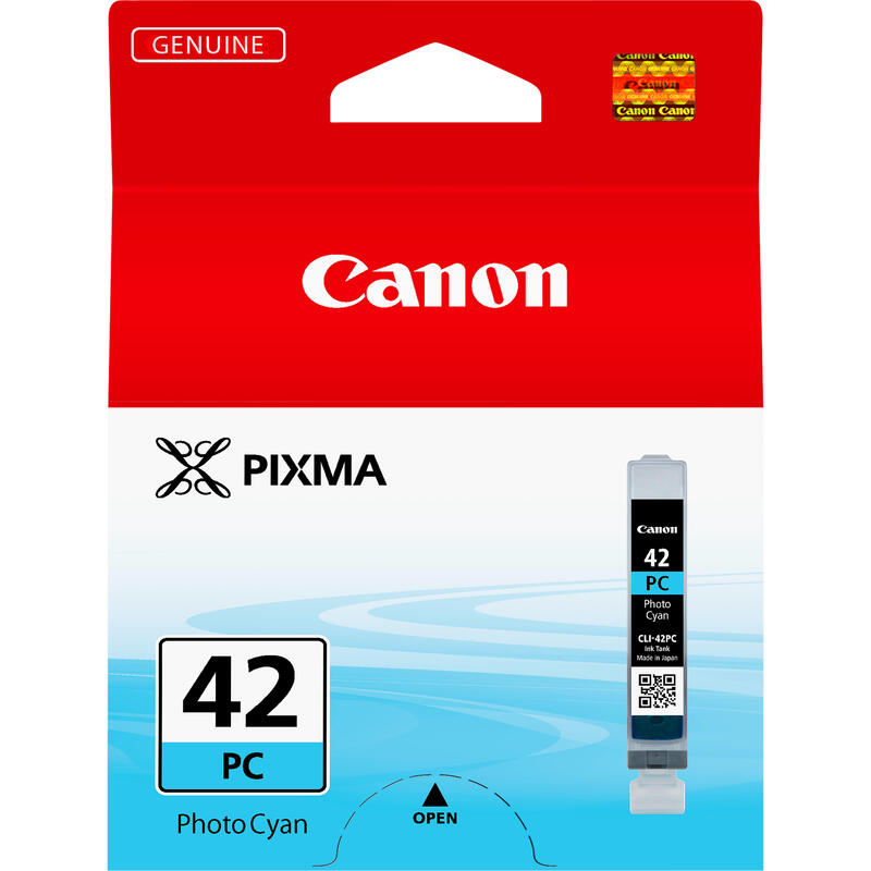 Tinta Original Canon Cli-42pc Cian Foto Pixma 13ml