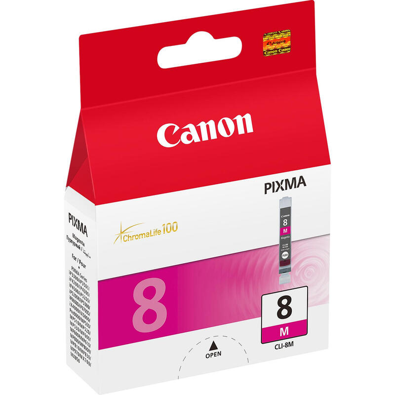 Tinta Original Canon Cli-8m Magenta , 13 Ml, 420 Pa¡Ginas