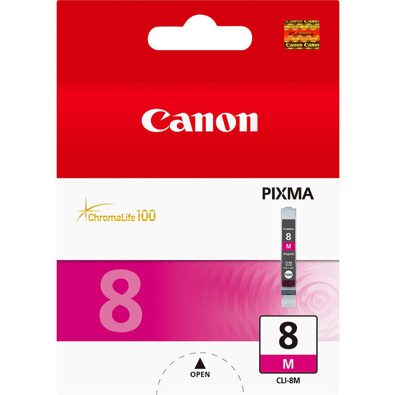 Tinta Original Canon Cli-8m Magenta , 13 Ml, 420 Pa¡Ginas
