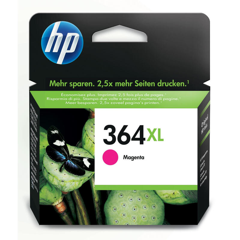 Tinta Original Hp 364xl Magenta Cb324e