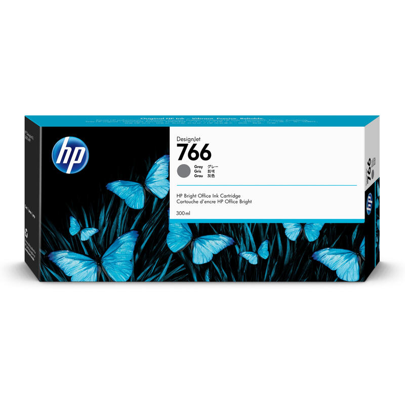 Tinta Original Hp 766 Gris 1 Pieza(S)