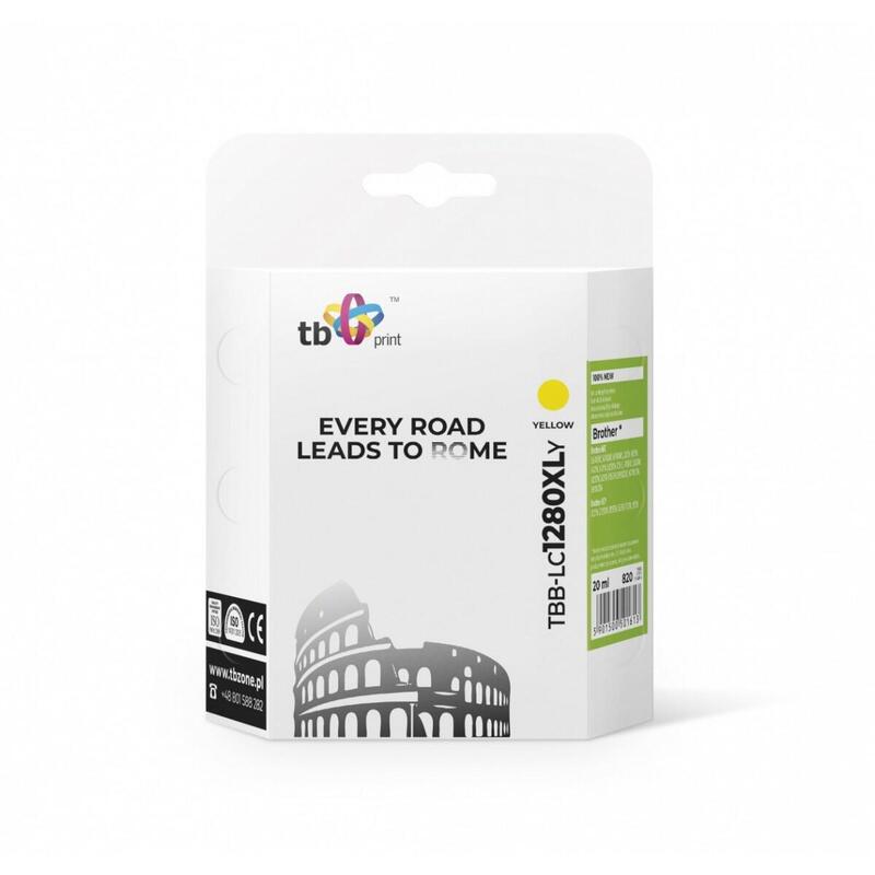Tinta Para Brother Lc1280xl Tbb-Lc1280xly Ye
