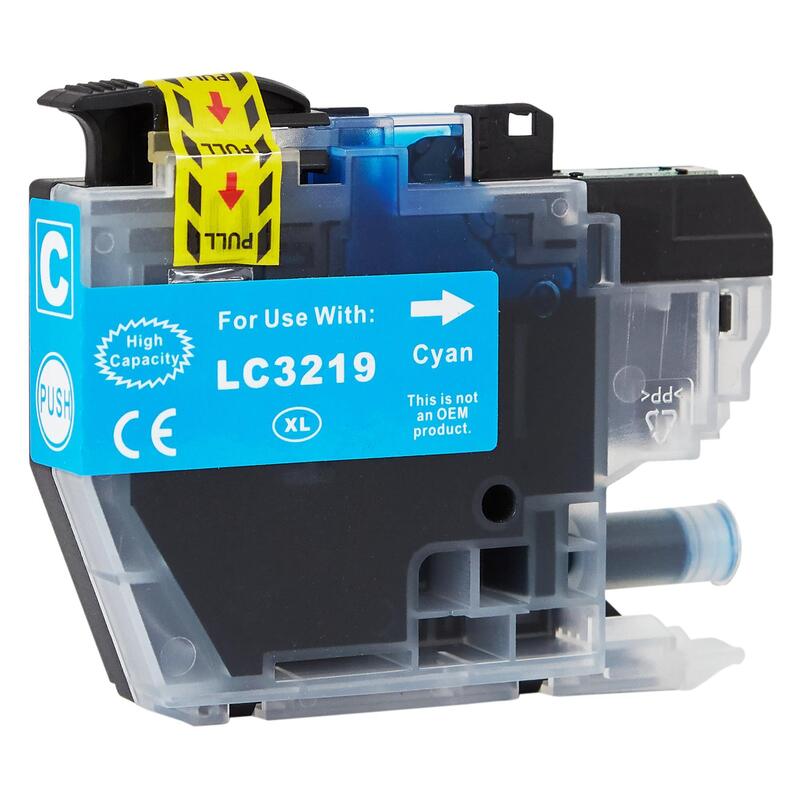 Tinta Para Brother Lc3219xlc Cyan 18 Ml Bulk
