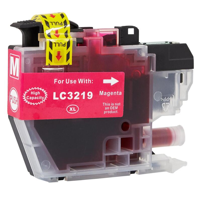 Tinta Para Brother Lc3219xlm Magenta 18 Ml Bulk
