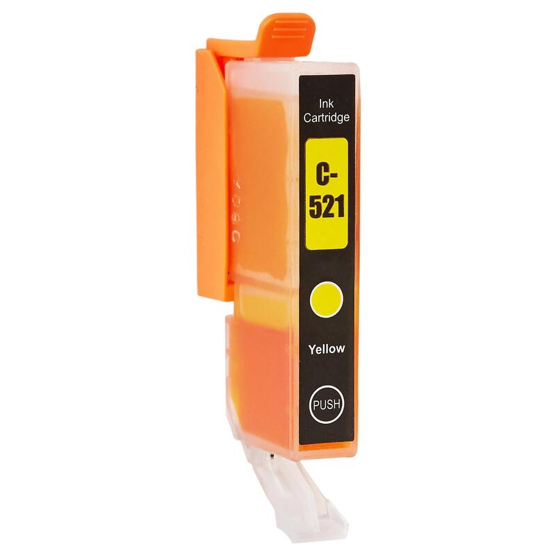 Tinta Para Canon 2936b / Cli521y Amarillo 10.5 Ml Bulk