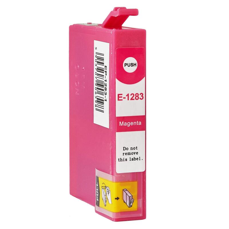 Tinta Para Epson C13t12834011 / T1283 Magenta 10 Ml Bulk