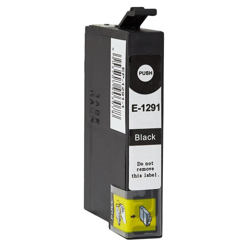 Tinta Para Epson C13t12914010 / T1291 Negro 18 Ml Bulk