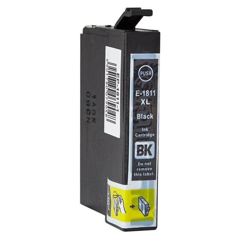 Tinta Para Epson C13t18014010 / T1801 / T1811 Negro 15 Ml Bulk