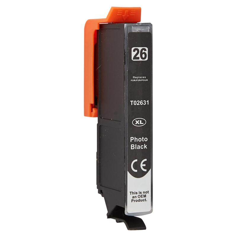 Tinta Para Epson C13t26314010 / T2631 Negro 13 Ml Bulk