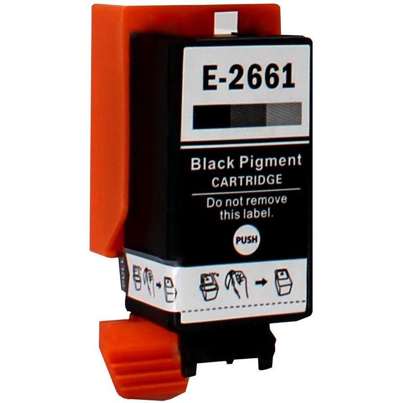 Tinta Para Epson C13t26614010 Negro 6 Ml Bulk