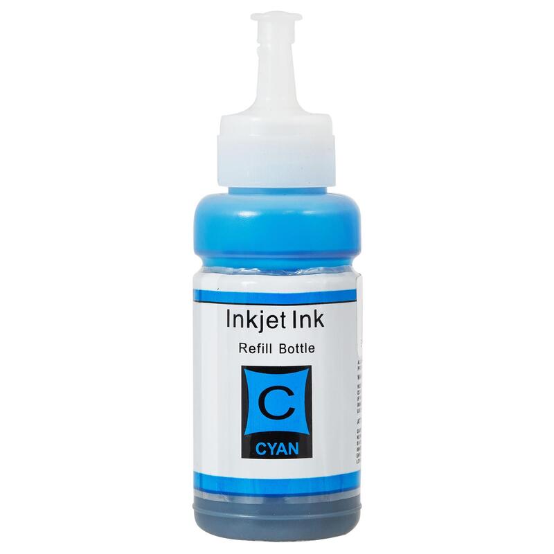 Tinta Para Epson C13t66424a / T6642 Cyan 70 Ml Bulk
