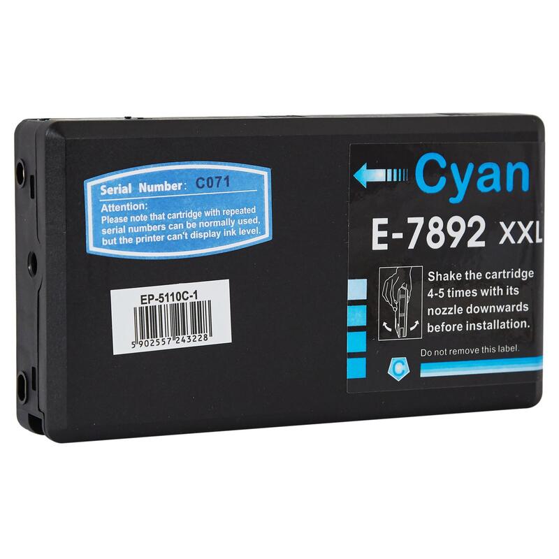 Tinta Para Epson C13t789240 / T7892 Cyan 36 Ml Bulk