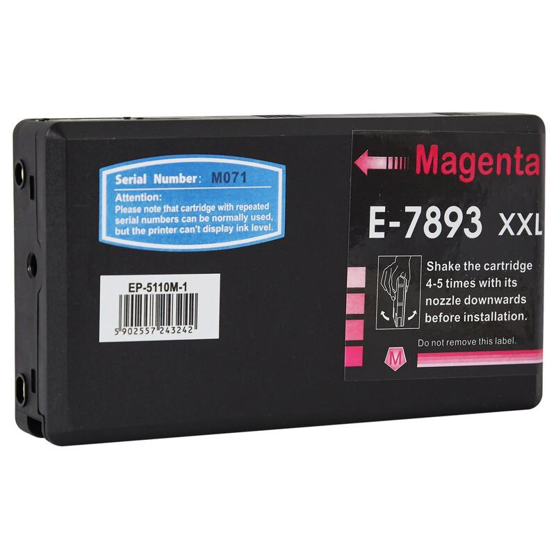 Tinta Para Epson C13t789340 / T7893 Magenta 36 Ml Bulk