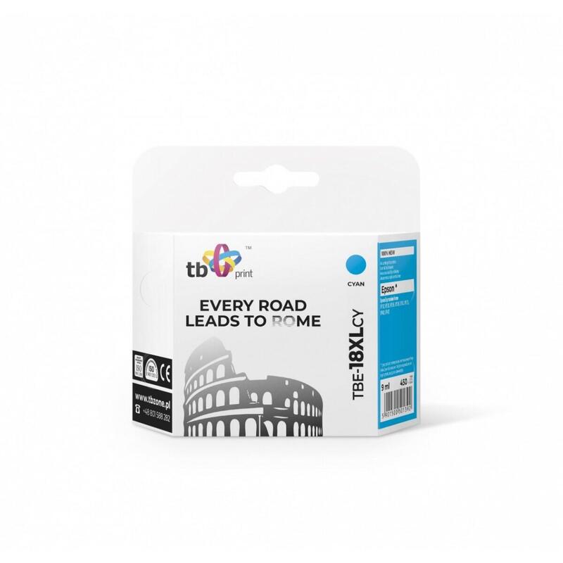 Tinta Para Epson Xp 302 Tbe-18xlcy Cy