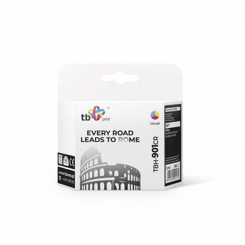 Tinta Para Hp Oj J4580 Tbh-901cr Color Ref.