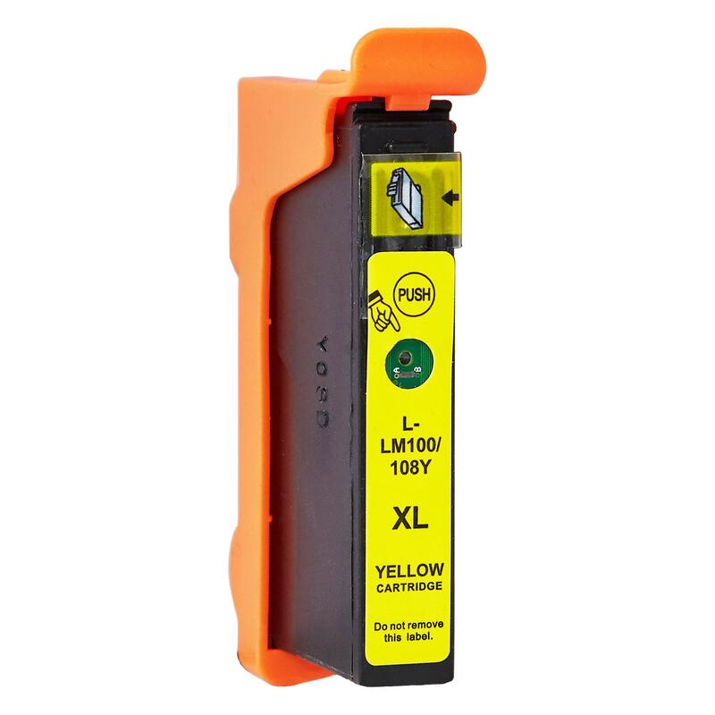Tinta Para Lexmark 014n1071e / 14n1071e Amarillo 12 Ml Bulk