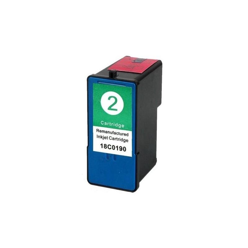 Tinta Remanufacturado Para Lexmark 2 Tricolor 18c0190