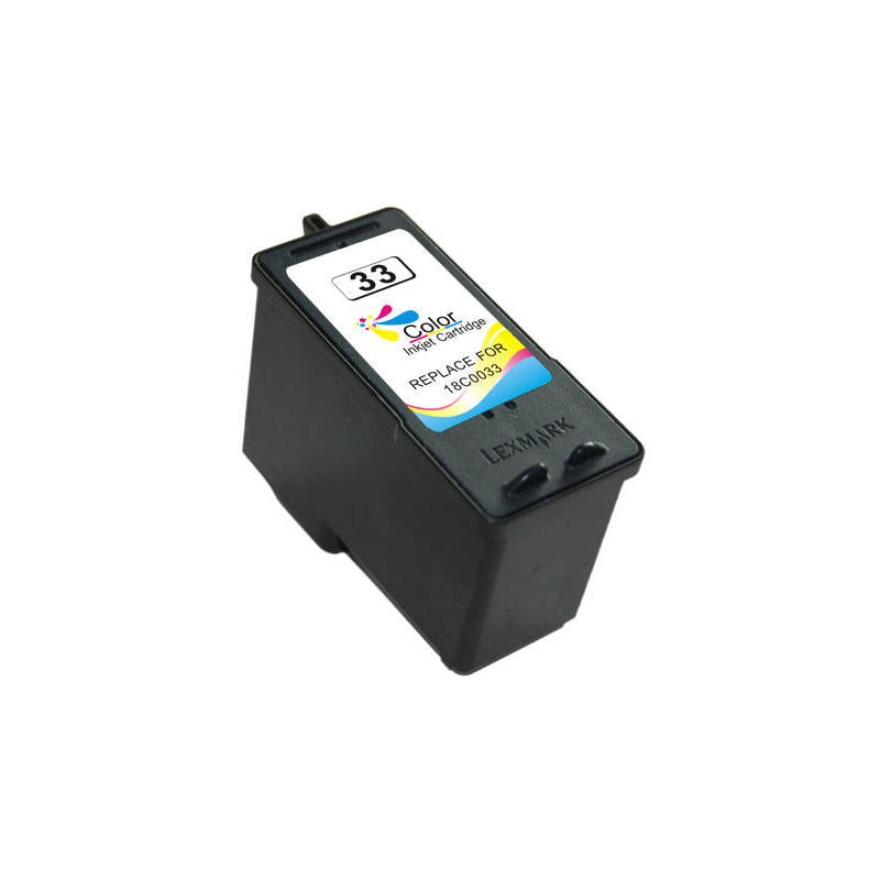 Tinta Remanufacturado Para Lexmark 33 Tricolor 18cx033e