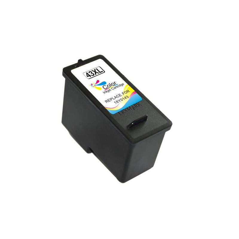 Tinta Remanufacturado Para Lexmark 43xl/41 Tricolor 18y0143e/18y0141e