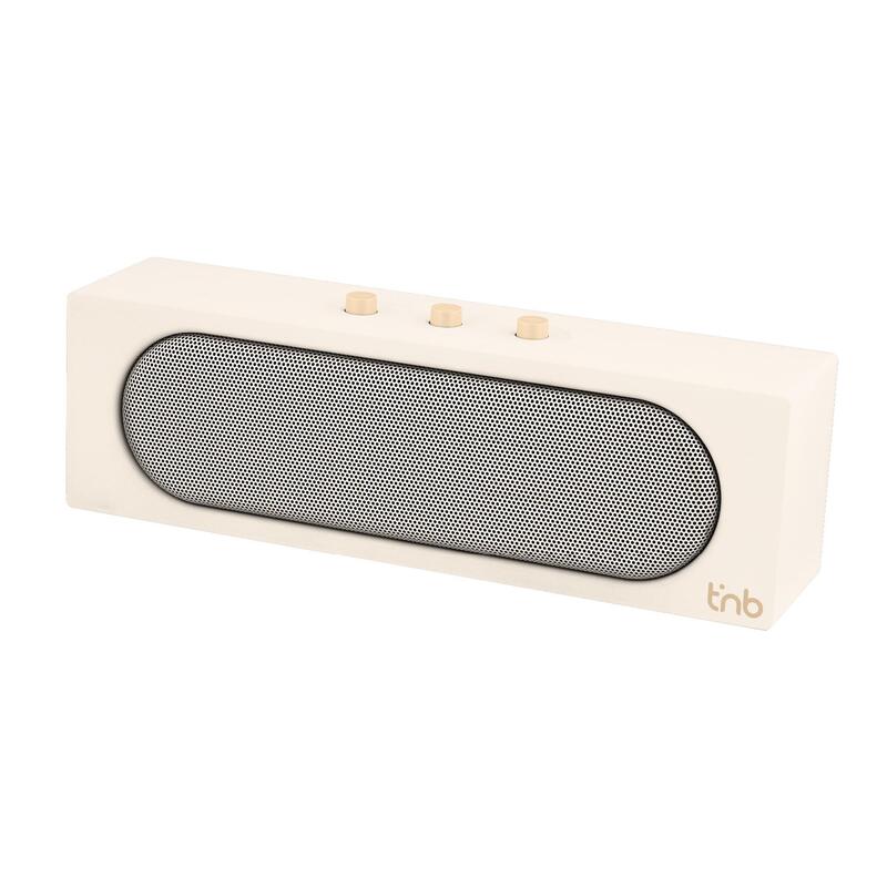 Tnb Altavoz Rainbow Bar - 10w Bluetooth Speaker - Ivory White
