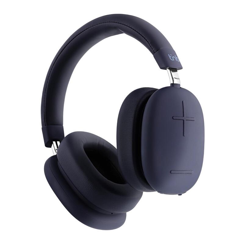 Tnb Auriculares Bluetooth Con Cancelacion Activa De Ruido Bounce Azul Oscuro