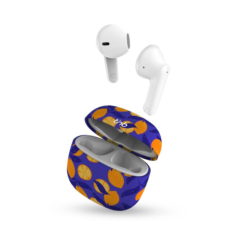 Tnb Auriculares Inalambricos Coleccion Lemon - Blue And Yellow