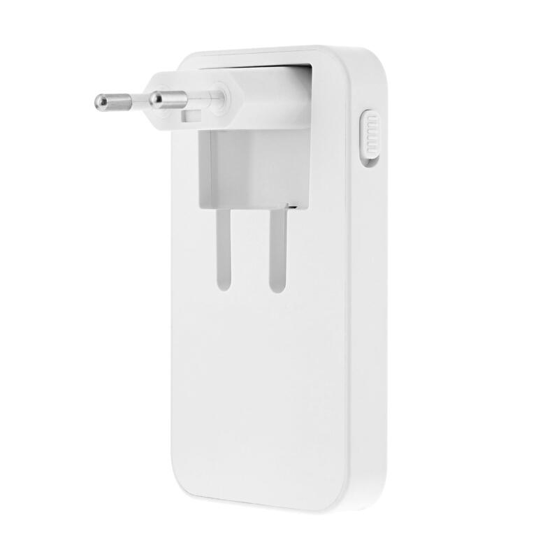Tnb Cargador Gan Charger 2 Usb-C Power Delivery + 1 Usb-A 65w Foldable Plug - White