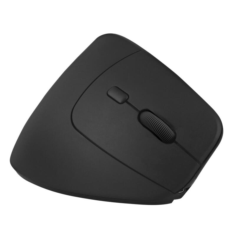 Tnb Ergo - Ultra-Lightweight Vertical Ergonomic Wireless Mouse Bluetooth + Usb-A 2.4 Ghz - Black