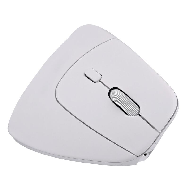 Tnb Ergo - Ultra-Lightweight Vertical Ergonomic Wireless Mouse Bluetooth + Usb-A 2.4 Ghz - White
