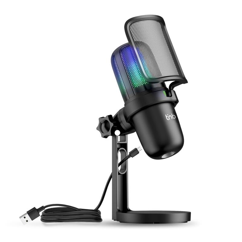 Tnb Microfono Con Iluminacion Led De Color - Influence Pro