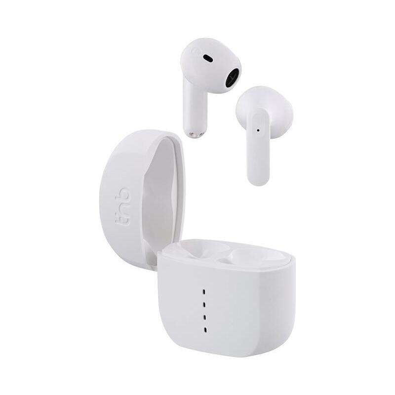 Tnb Zip 2 - Auriculares Inalambricos Blancos Semi In-Ear Tws Earphones - White