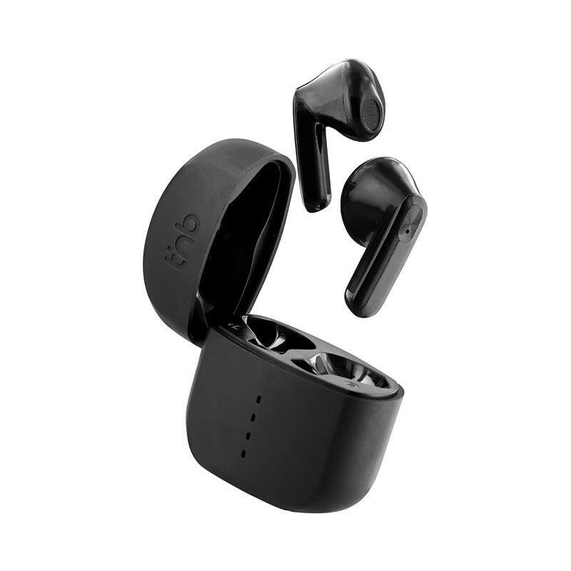 Tnb Zip 2 - Auriculares Inalambricos Negros Semi In-Ear Tws Earphones - Black