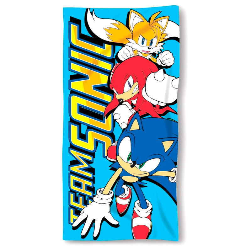 Toalla Sonic The Hedgehog Microfibra