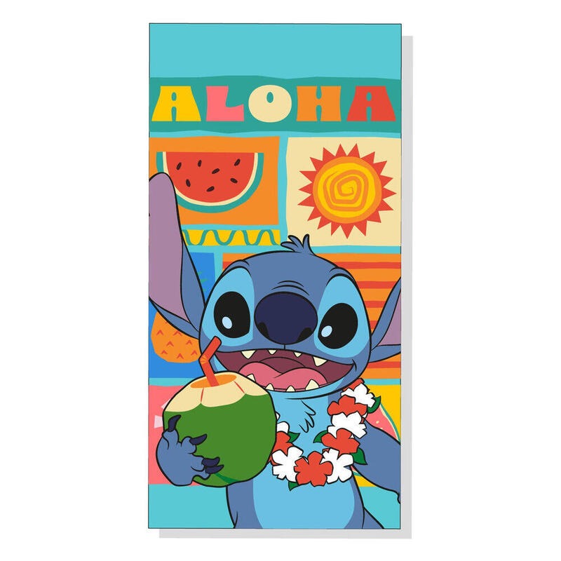 Toalla Stitch Disney 70x140cm. 250gsm. 100% Polyester