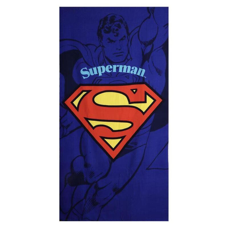 Toalla Superman Dc Comics Microfibra