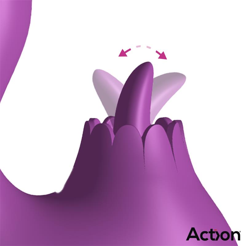 Toka Vibrador Con Oscilación 360º Y Lengua Estimuladora