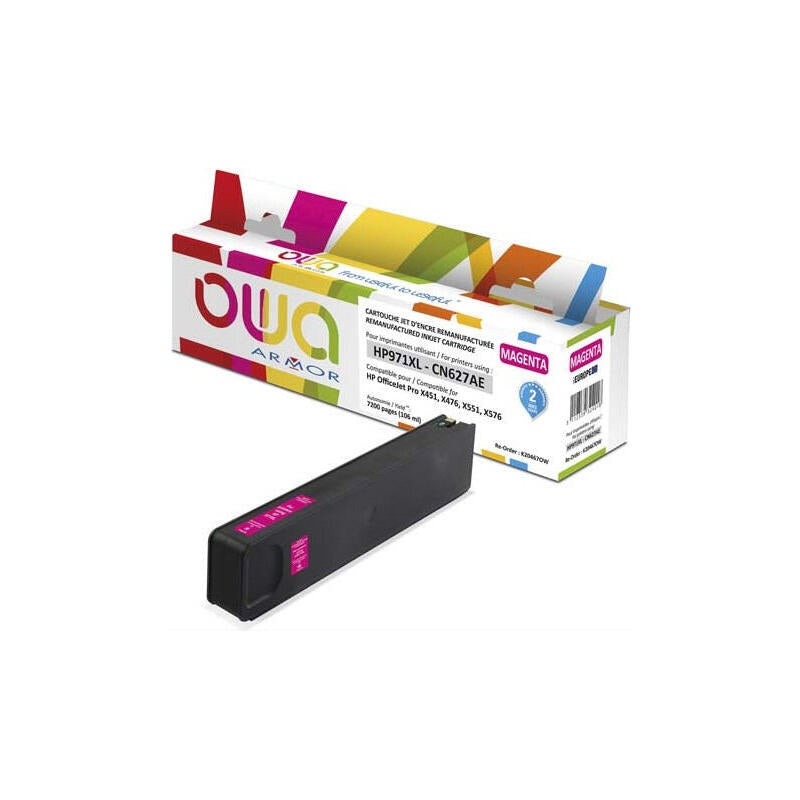 Toner Armor Para Hp Officejet Pro X4xx/X5xx Hp 971xl M