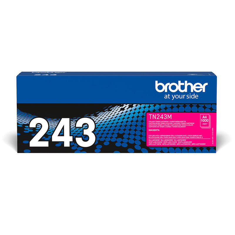 Toner Brother Tn243 Magenta 1000pg
