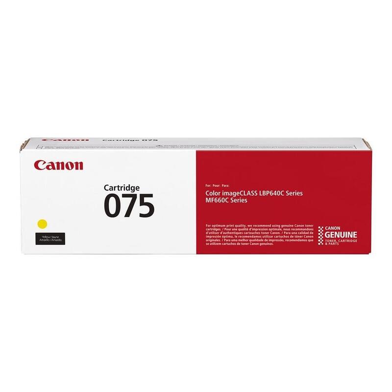 Tóner Canon Amarillo 075 Y 6362c002 1300 Copias
