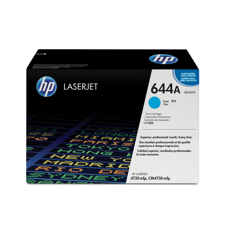 Toner Color Cian Para Hl Laserjet 4730mfp