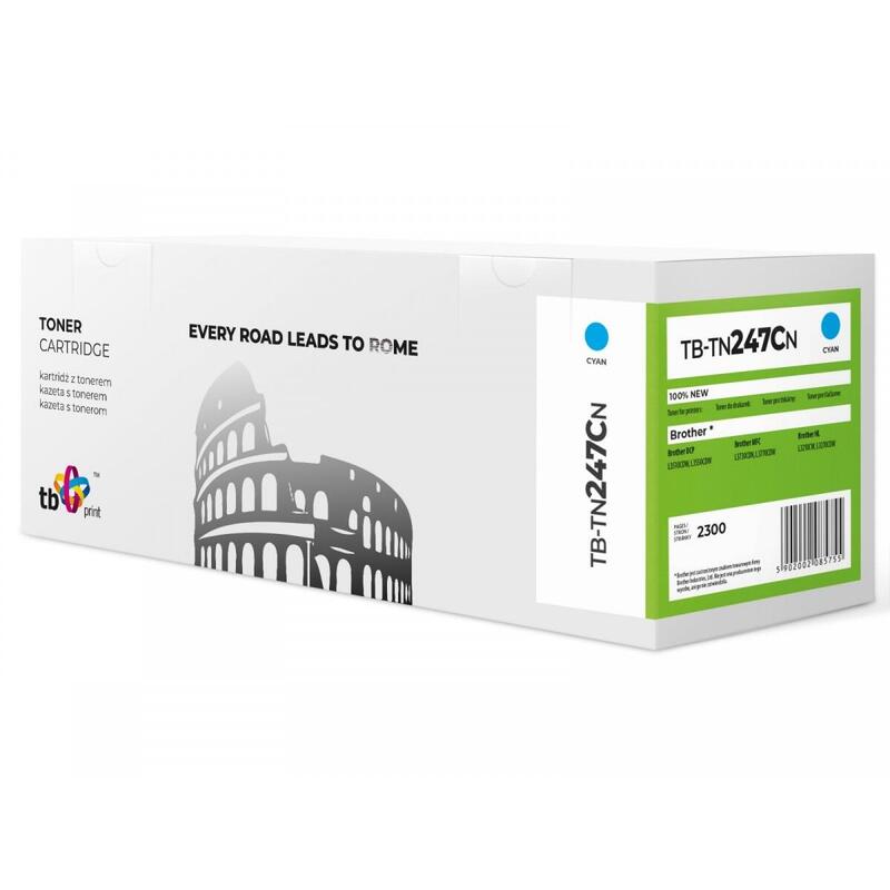 Toner Compatible Para Brother Tn247 C Tb-Tn247cn Cy 100% Ne