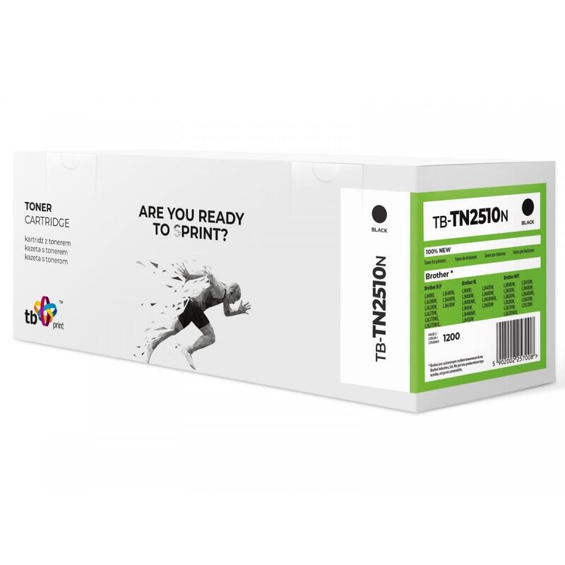 Toner Compatible Para Brother Tn2510 Tb-Tn2510n Bk 100% New