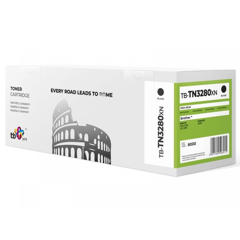 Toner Compatible Para Brother Tn328x Tb-Tn3280xn Bk 100% New