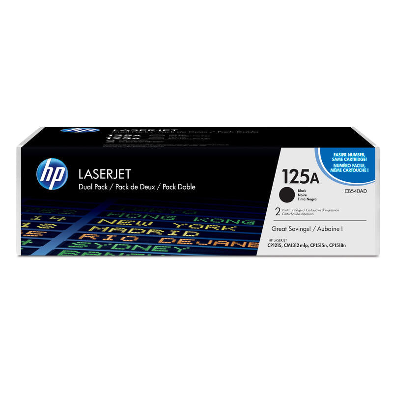 Tóner Original Hp 125a Multipack 2x Negro