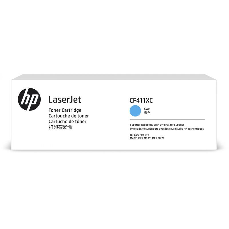 Toner Original Hp 410xc Corporativo Cf411xc