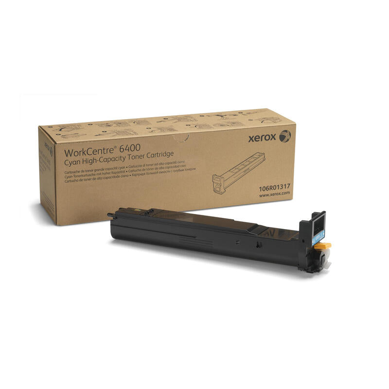 Toner Original Xerox 106r01317 Cyan - 106r01317 Pag-12000